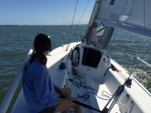 sailing | lesson | wrightsville beach | student | captain | dustin frye | experience | things to do | summer | sailing | j80 | sailboat