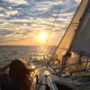 sailing into the sunset charter